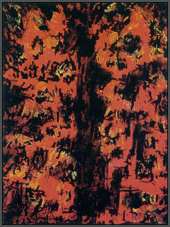 Naturinspiration, 200x168 cm. Ca. 1995.
